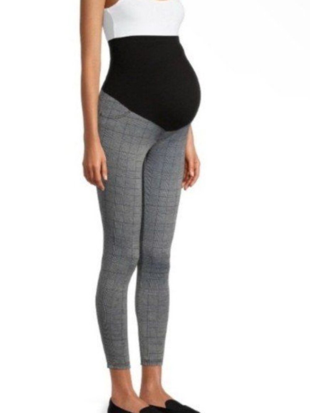 Time And True Maternity Plaid Pants Size Small